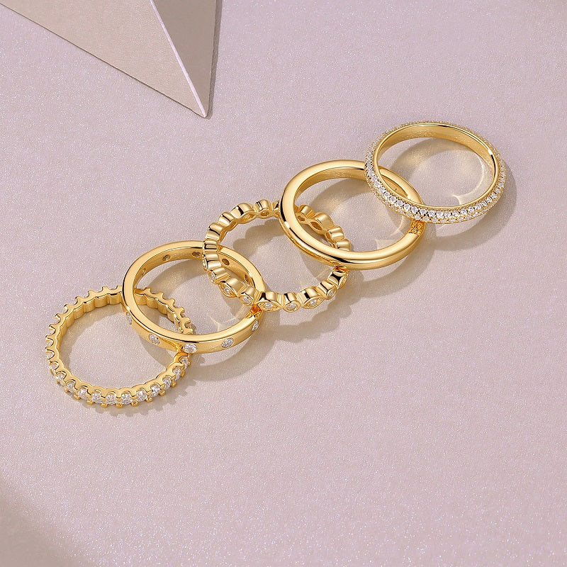 Aureline Collection - Radiance Ring Set