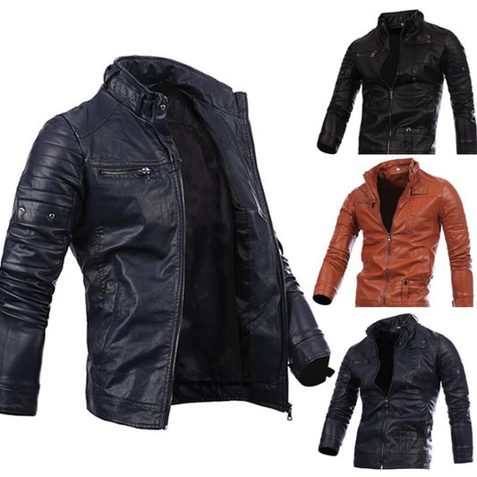 Coriumpera® UrbanRide LuxeFit Zip Moto Jacket