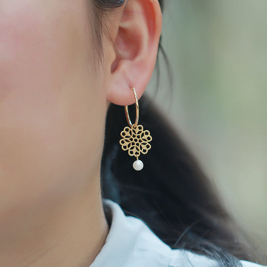 Coriumpera® Baroque Retro Pearl Earrings