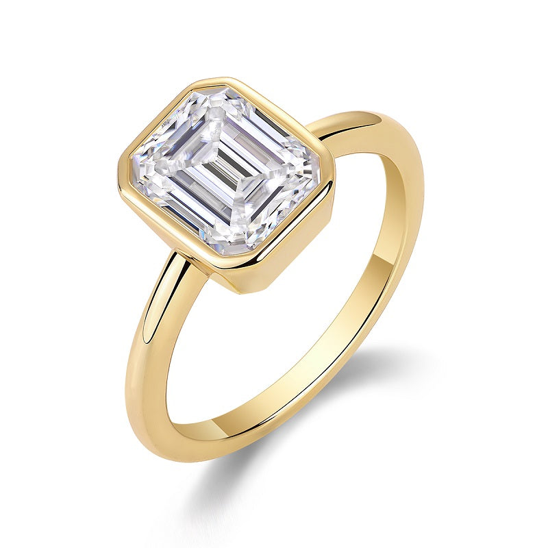 Zenith Moissanite Ring