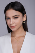 Light & Shadow Moissanite Pendant