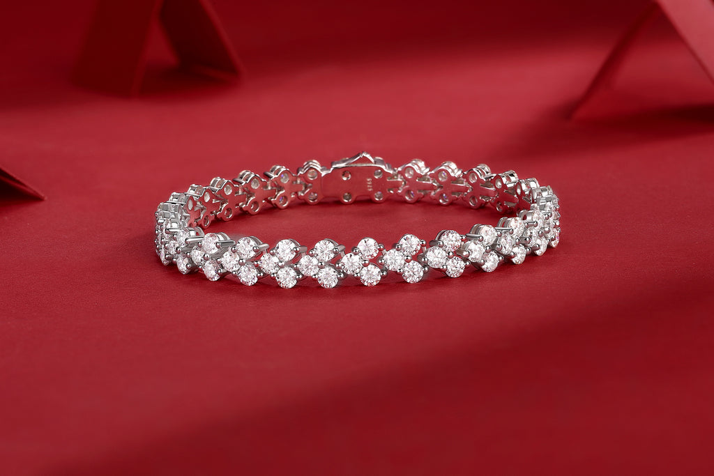 Radiant Line Tennis Bracelet