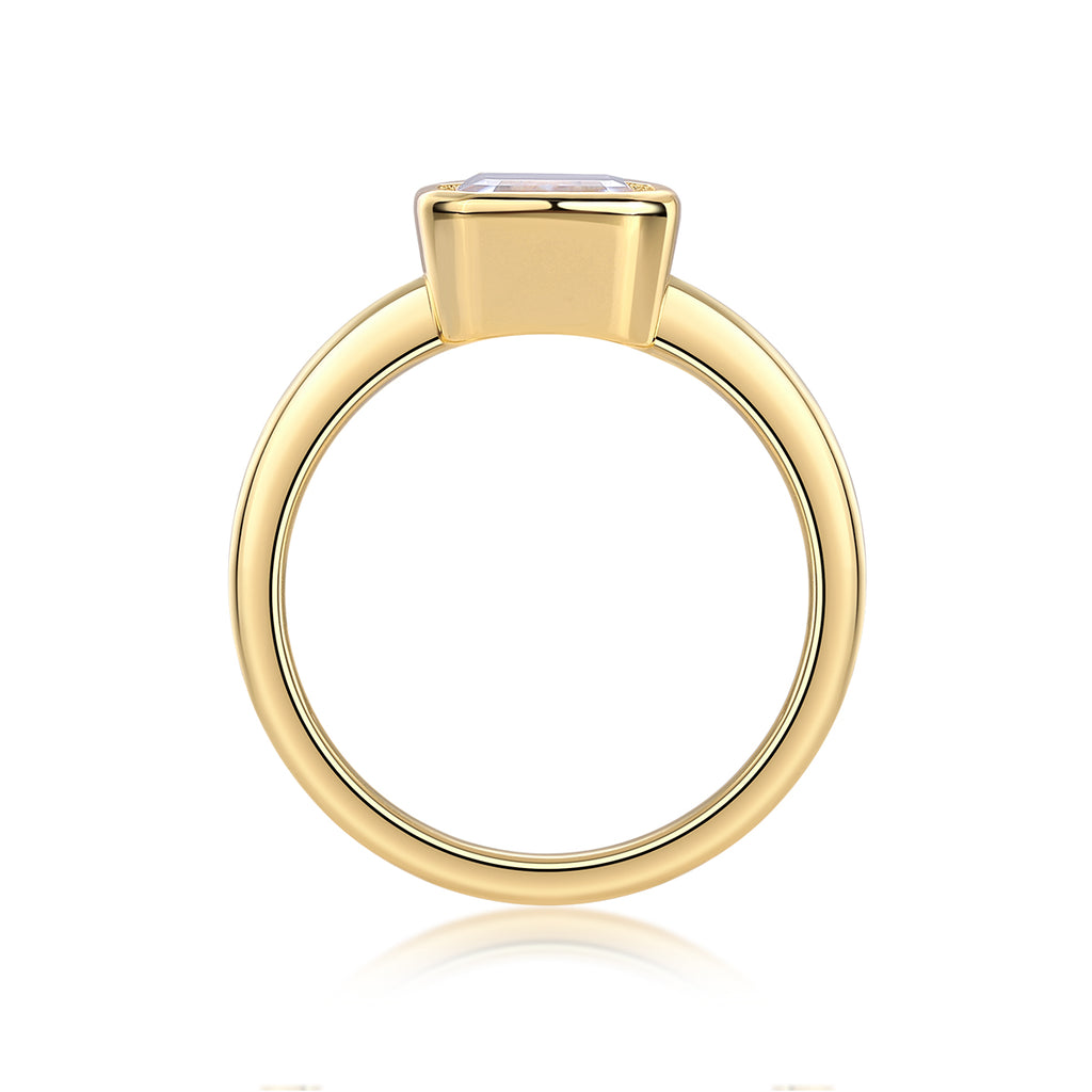 Zenith Moissanite Ring