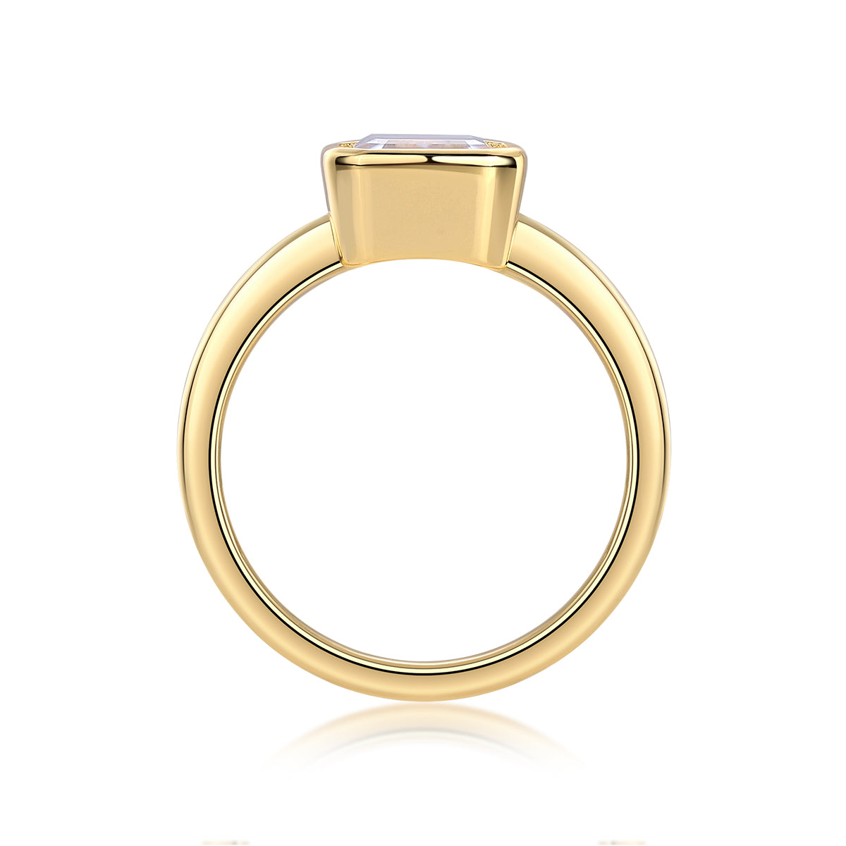 Zenith Moissanite Ring
