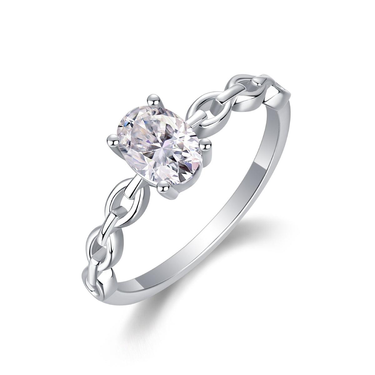 Vinregem Spark Oval Ring