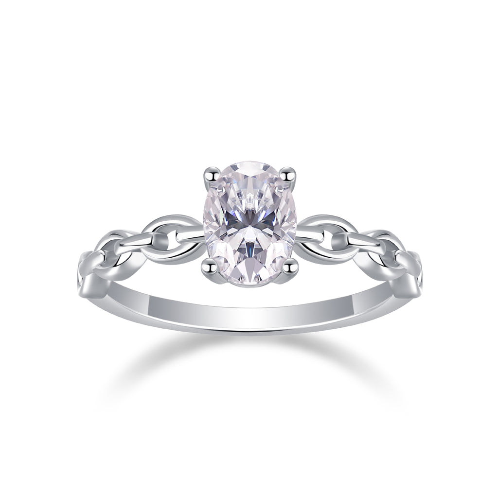 Vinregem Spark Oval Ring