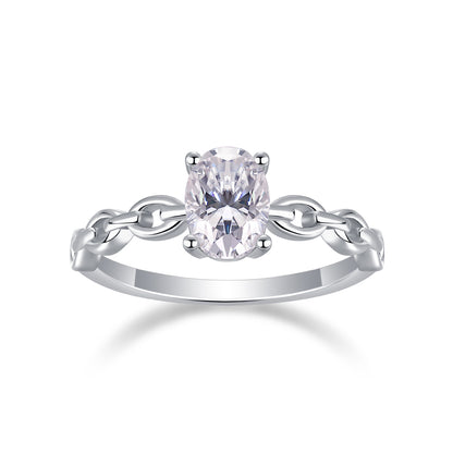 Vinregem Spark Oval Ring