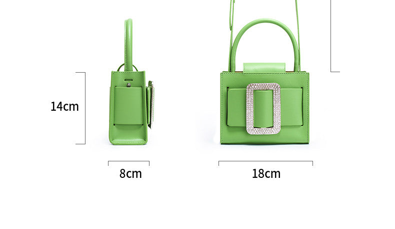 Coriumpera®️ High End Fashion Hand Bag Women Diamond  Messenger Bag