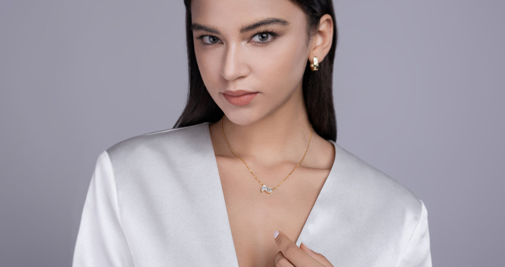 Luna Moissanite Pendant