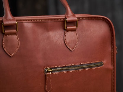 Coriumpera®️ Handmade Leather Casual Business Briefcase