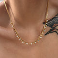 Stella Tassel Necklace 18k Gold Plated