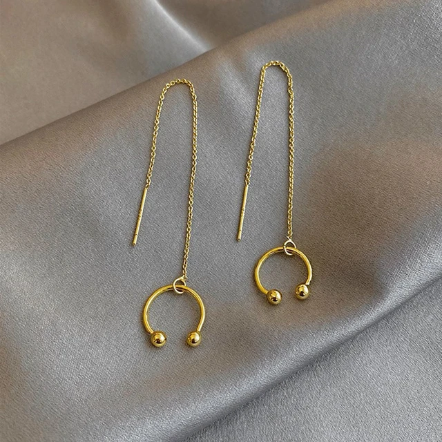 Tassel Earring 18k Gold Plated