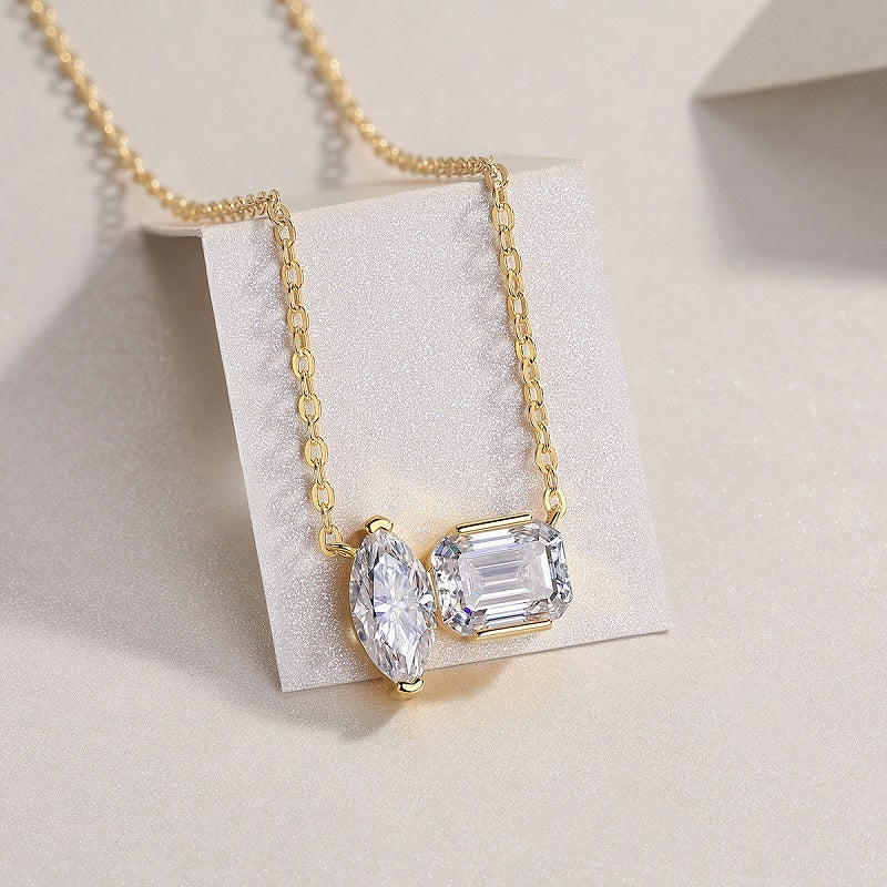 Luna Moissanite Pendant