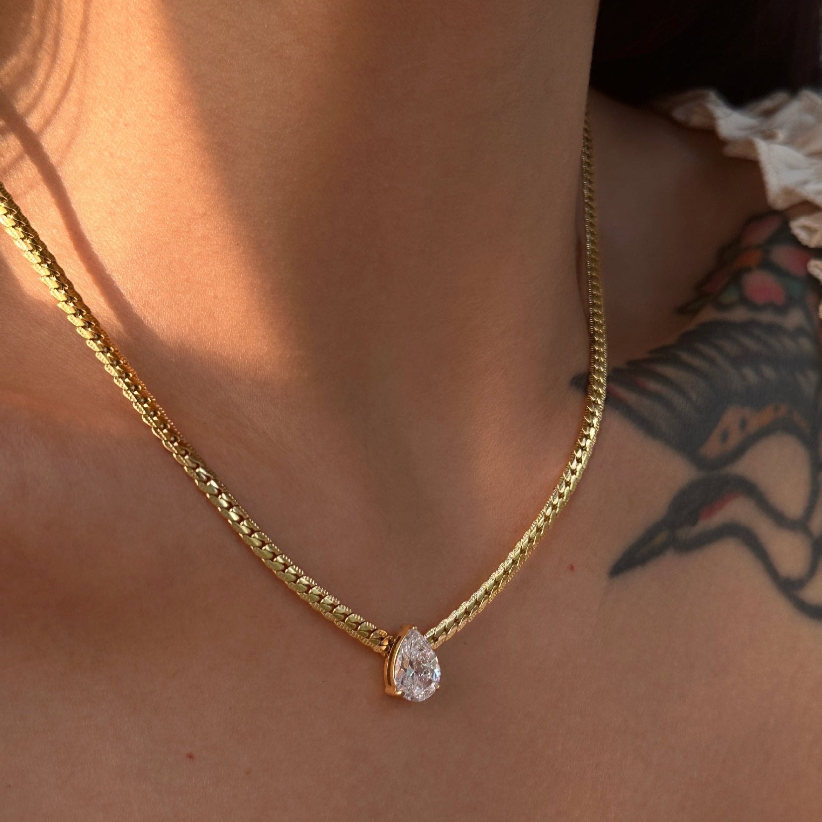 Stella Droplets Necklace