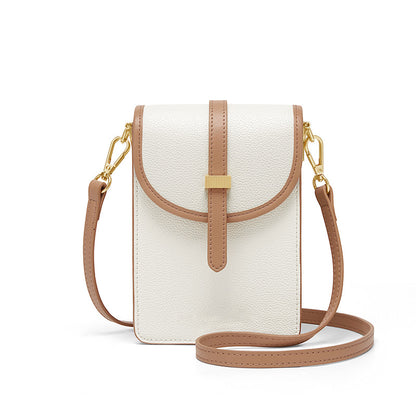 Coriumpera®️ Women's Fashion Leather Simple Single Shoulder Crossbody Bag