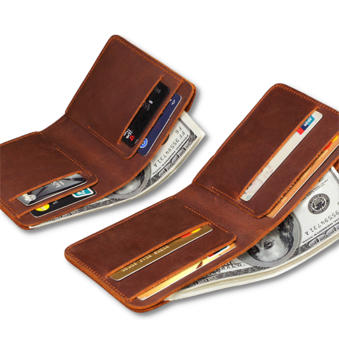 Coriumpera®️ Crazy Horse Leather Handcrafted Premium Wallet