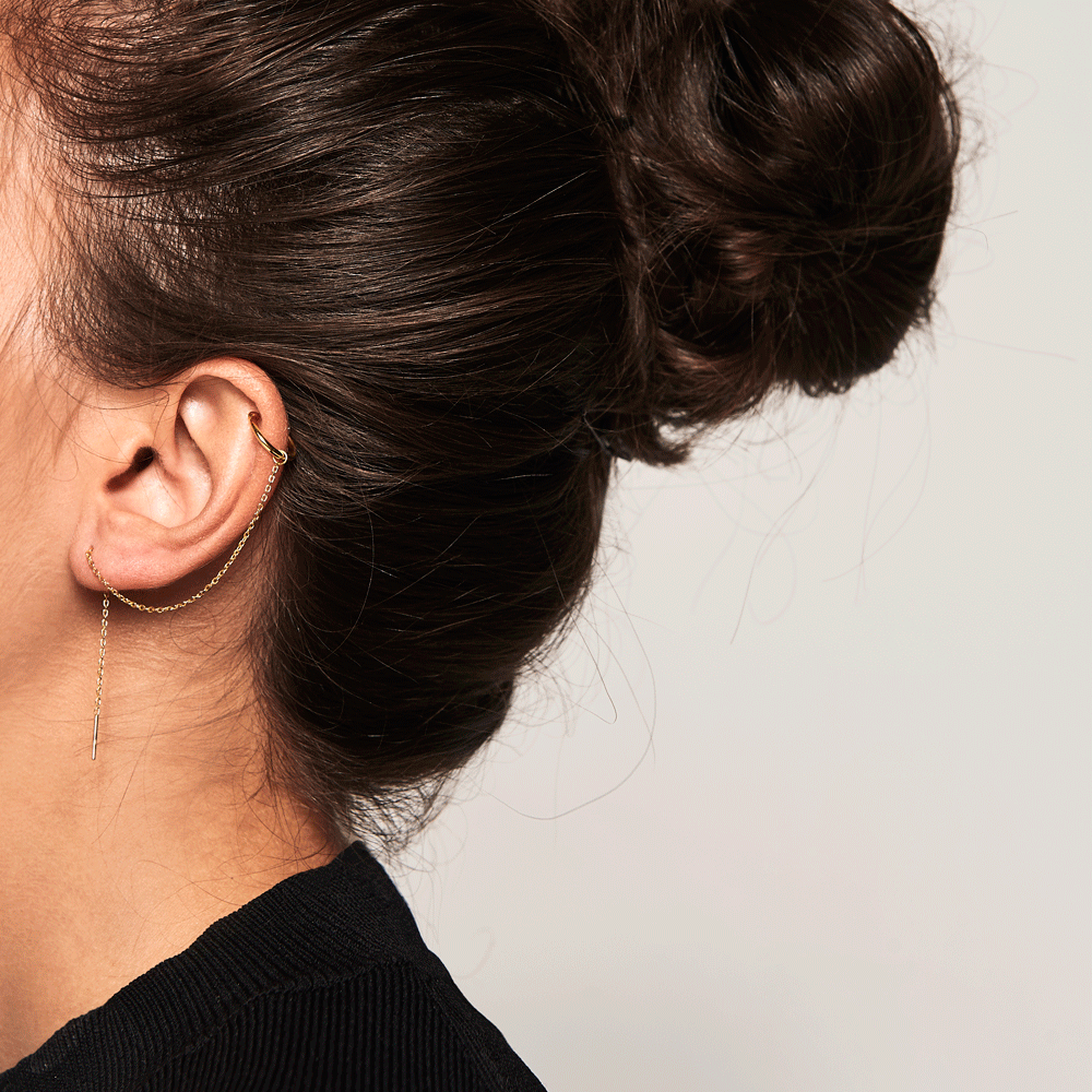 Tassel Earring 18k Gold Plated